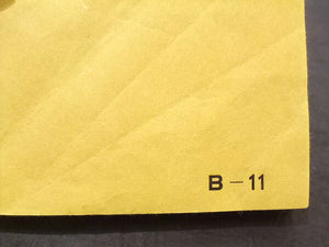 Ecchu Colored Paper B-11 Yellow