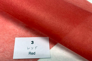 Tengu Paper Solid Color 3 Red