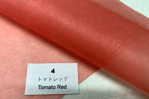 Tengu Paper Solid Color 4 Tomato Red
