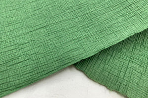 Mingei Crepe Paper Half Solid Green