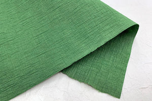 Mingei Crepe Paper Half Solid Green