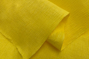 Mingei Crepe Paper Half Solid Yellow