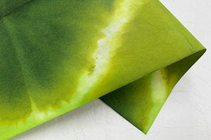 Itajime Colored Paper 2025 Autumn 02 Green Foliage