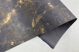 Piece Dye with Gold Spray 2026 Autumn 02 Charcoal Grey