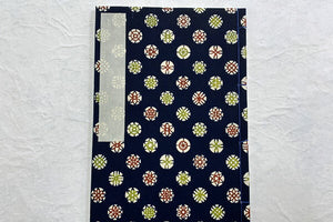 Watoji Note Book 2024 Winter 18x26 Katazome Blue