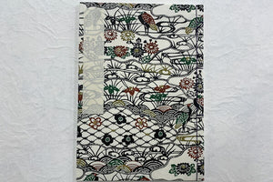 Watoji Note Book 2024 Winter 18x26 Katazome Bird