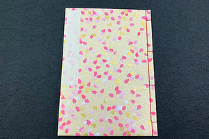 Watoji Note Book 2025 Autumn 18x26 Sakura on Yellow