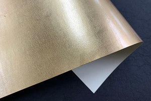 Metallic Paper 2025 Autumn 05 Gold color Strong gloss