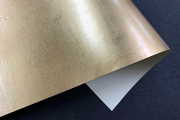 Metallic Paper 2025 Autumn 05 Gold color Strong gloss