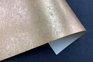 Metallic Paper 2025 Autumn 08 Gold color rough sourface