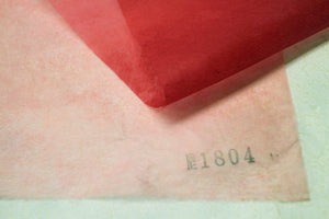 Tengu Paper Colored Extra thin Gradation Red 1804