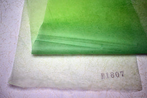 Tengu Paper Colored Extra thin Gradation Yellow Green 1807