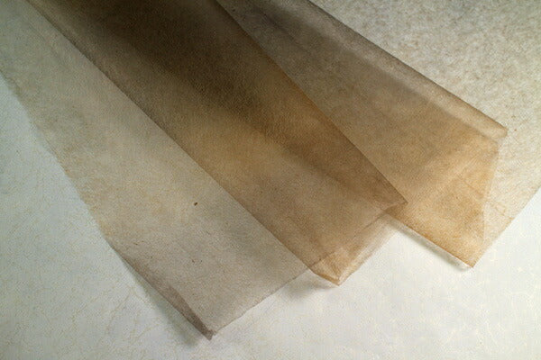 Tengu Paper Colored Extra thin Gradation Grey Brown 1819