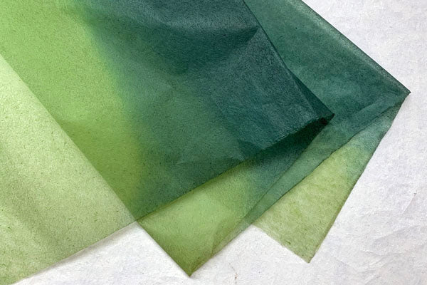 Tengu Paper Colored 2023 Summer 06 Green x Yellow Green