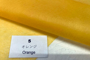 Tengu Paper Solid Color 5 Orange