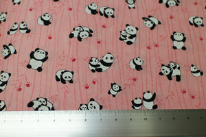 Yuzen Paper Panda Pink 9592