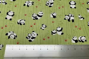 Yuzen Paper Panda Pale Green 9594
