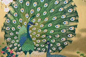 Yuzen Sougara Half size Peacock 46
