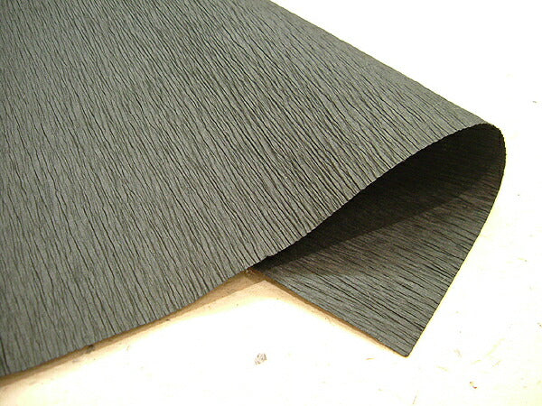 Crepe (wrincled) Paper Black