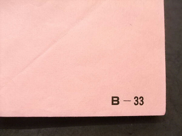 Ecchu Colored Paper B-33 Pink