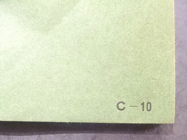 Ecchu Colored Paper C-10 Matsu green