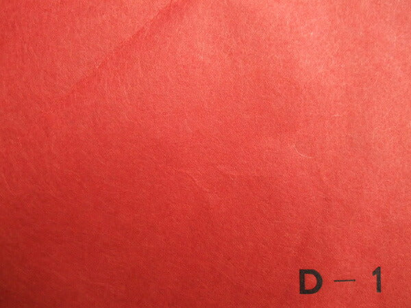 Ecchu Colored Paper D-1 Bright red