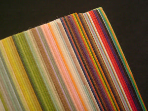 Ecchu Colored Paper Assorted 4pcs of Quarter size