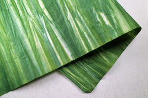 Awa Yangagi Shiibori Paper Green Y20
