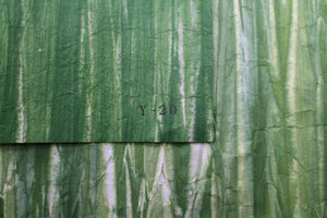 Awa Yangagi Shiibori Paper Green Y20